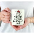 thumbnail image 3 of Koyal Wholesale Santa Claus Ceramic Coffee Mug, Boy Scout Mom, 3 of 5