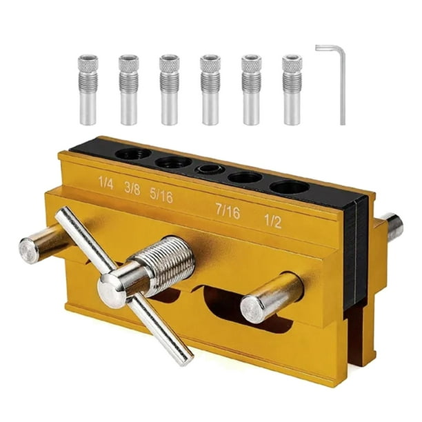 Cabinet outlet dowel jig