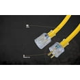 thumbnail image 4 of Coleman Cable 02687 10/3 25' Vinyl Outdoor Extension Cord with Lighted End, 4 of 5