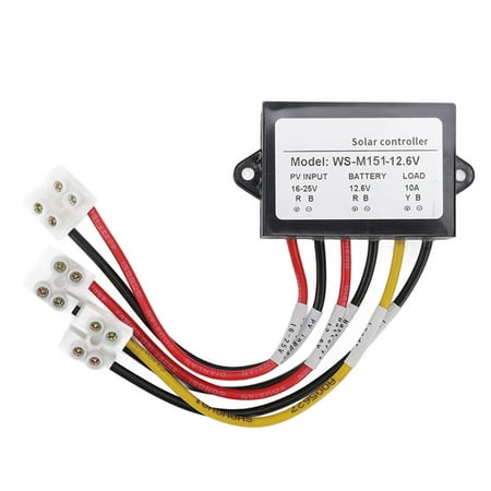

MPPT Solar Controller 150W 10A Photosensitive Night Load Output Solar Panel Controller for Street Lamp 12.6V