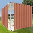 thumbnail image 1 of Rideaux Intérieurs Extérieurs pour Patio \ Panneau de Rideau à Oeillets Bloquant le Soleil pour Intimité, Rideaux Résistants aux Intempéries pour Gazebo, Véranda avant, Pergola, Kaki G x H Panneau, 1 of 8