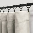 thumbnail image 4 of Lumi 1-1/4 in. Clip Rings For 3/4 in. Curtain Rods Gunmetal(7-Pack), 4 of 5