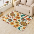 thumbnail image 1 of Floral Cactus Area Rug 6x9, Mexican Pattern Rugs for Living Room, Southwestern Boho Carpet, Soft Non Slip Machine Washable Fluffy Easy Clean, for Bedroom Dining Room Floor Home Decor Rug Xsu&-55, 1 of 7