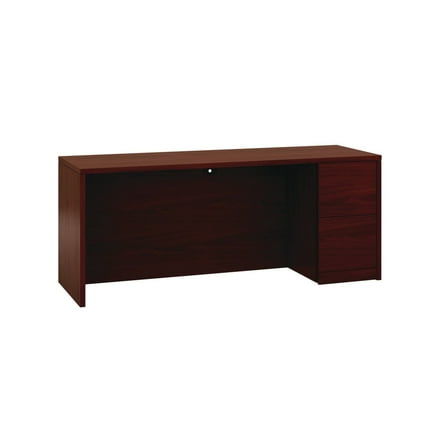 HON H105903R.NN 10500 Series 72w x 24d x 29.5h Full-Height Right Pedestal Credenza - Mahogany