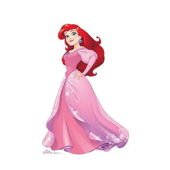 62 x 41 in. Ariel - Disney Princess Friendship Adventures Cardboard Standup