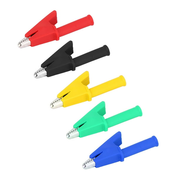 Pinza de cocodrilo, 10 piezas Pinza de cocodrilo aislada Pinza de cocodrilo Pinza de cocodrilo Conector banana Características mejoradas