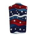 thumbnail image 4 of Dresfit Patriotic Tank Tops for Men Sleeveless Lapel Cowboy Shirts 2026 Summer Usa Flag Graphic Shirt Button Down Stars and Stripes 4th Of July Tees Blue 3XL, 4 of 4