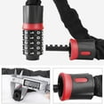 thumbnail image 2 of NIBOLOG Road Bike Bicycle 5-Digit Resettable Combination 60/90/120/150cm Chain Lock, 2 of 5