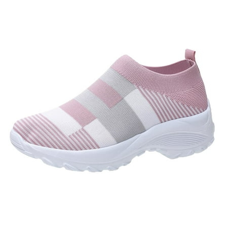 

SEMIMAY Mesh Mixed Runing Color Shoes Women Sports Shoes Outdoor Breathable Women s Pink