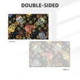 thumbnail image 2 of Mexican Skull Paisley Four Hole Decorated Banner Flag for Garden Yard Home Decoration Indoor Outdoor 3x5 Ft, 2 of 7