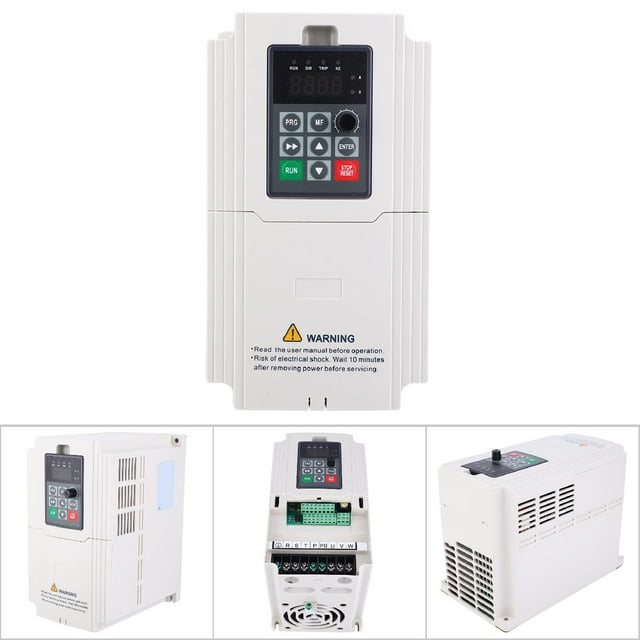 VFD, 1.5KW-7.5KW VFD Inverter Variable Frequency Drive Converter, 3 Phase 380V Input And Output In Manufacturing Machinery, Fans, Powerinverter