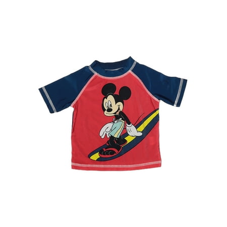 

Pre-Owned Disney Boy s Size 18 Mo Rash Guard