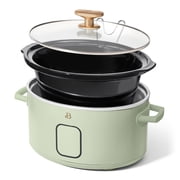 Beautiful 6 Qt Programmable Slow Cooker, Sage Green by Drew Barrymore