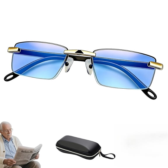 2026 New Model Auto Focus Glasses Clarity Blue Glasses Self Adjusting For Women Adjusting Blue Blocker Clarity Blue Glasses For Men Intelligent Dual Focus Glasses Automatic