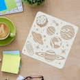 Planets Galaxy Drawing Painting Stencils Templates Plastic Planetary ...