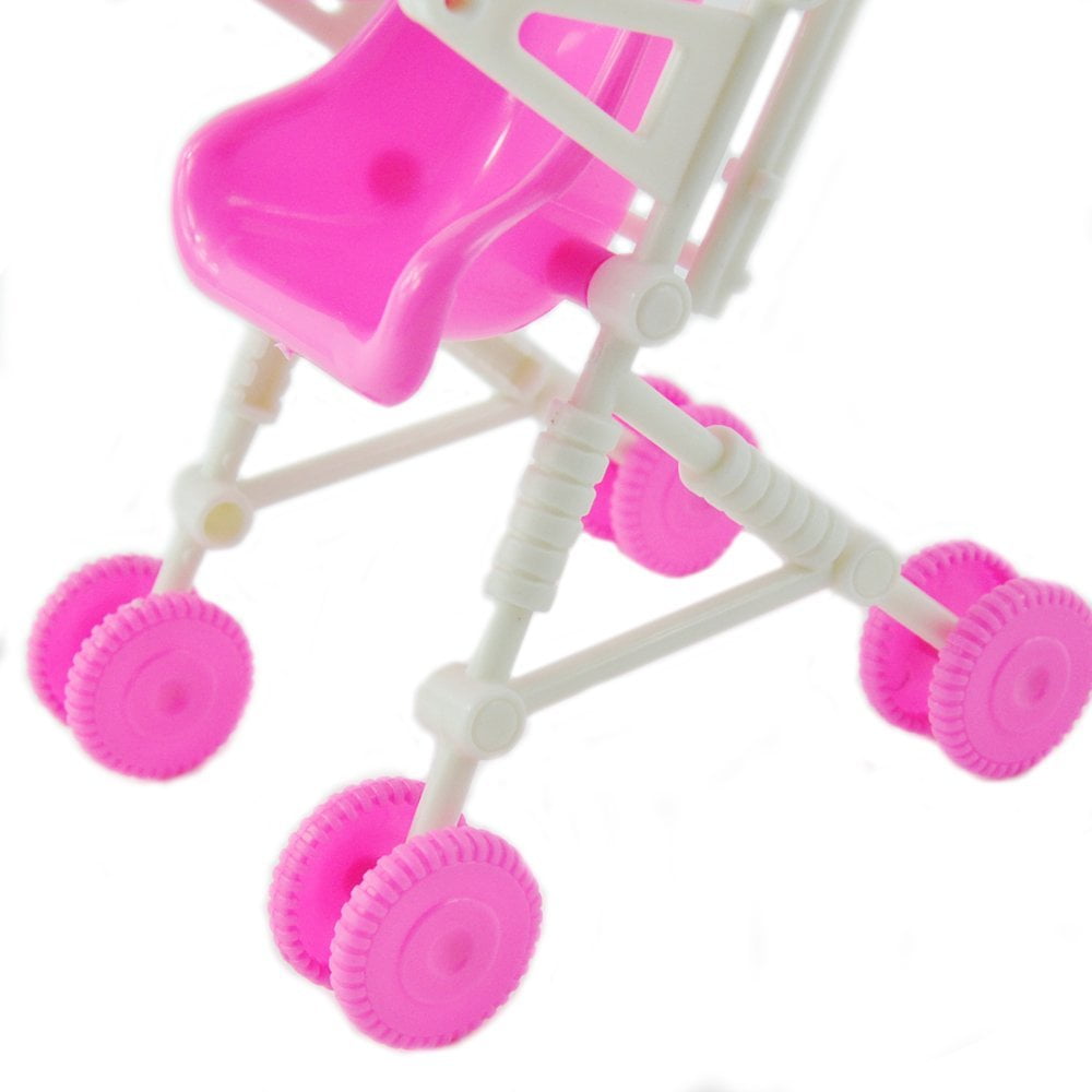 plastic doll stroller