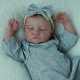 thumbnail image 4 of Muñeca Reborn SCOM Realistic de silicona para niña Levi, 45 cm, 4 of 7