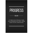 thumbnail image 5 of Inspirational Wall Art for Office Motivational Canvas Painting Progress Noun Inspirational Posters Inspiring Quotes Pictures Prints Artwork Bedroom Living Room Wall Decor Framed[12''''W X 18''''H], 5 of 6