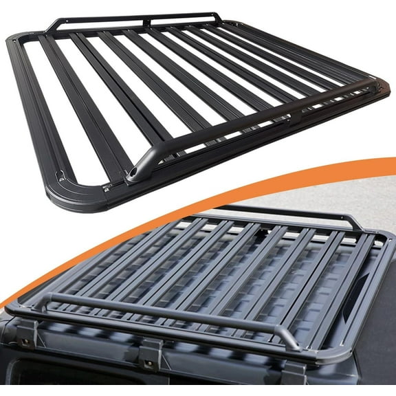 Roof Rack Cargo Basket for Jeep Wrangler JL 2018-2024 2025 Cargo Carrier Luggage