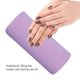 thumbnail image 5 of Nail Art Hand Rest Cushion Soft Portable Sponge Pillow Manicure Makeup Tool Purple, 5 of 5