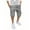 Gray, variant on FRSASU Mens Cargo Sweat Shorts Casual Elastic Waist Drawstring Gym Relaxed Fit Athletic Jogger Shorts with Multi Pockets Wine
