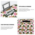 thumbnail image 5 of Daiia Abstract Pink Plaid Butterfly Luggage Cover, Thickened Washable Travel Luggage Covers, Elastic Unique Baggage Covers for 18-20 inch Luggage-Large, 5 of 9