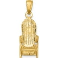 thumbnail image 4 of 14K Yellow Gold 3-D Beach Chair Charm (15.95 X 9) Made In United States k7216, 4 of 5