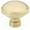 Satin Brass, variant on Emtek 86696 Brandt 1-3/4" Mushroom Cabinet Knob From The Industrial Modern Collection -