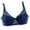 navyblue, variant on DEBGFS Push Up Bra for Women Demi Cup Padded Underwire Supportive Add Size Bras Lace Everyday Comfort Padded Up Embroidery Lace Bra 32-40B,Pink,32b