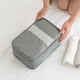thumbnail image 5 of Yuarrent 7 unidades/juego de cubos de embalaje bolsa de viaje Tela no tejida almacenamiento de equipaje naranja, 5 of 6