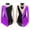 Purple, variant on YiZYiF Figure Ice Skating Dress for Girls Lyrical Dance Dress High-low with Tutu Skirt Modern White 16