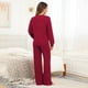 thumbnail image 5 of Conjunto de Pijamas para mujer NikouMX manga larga suave, 5 of 7
