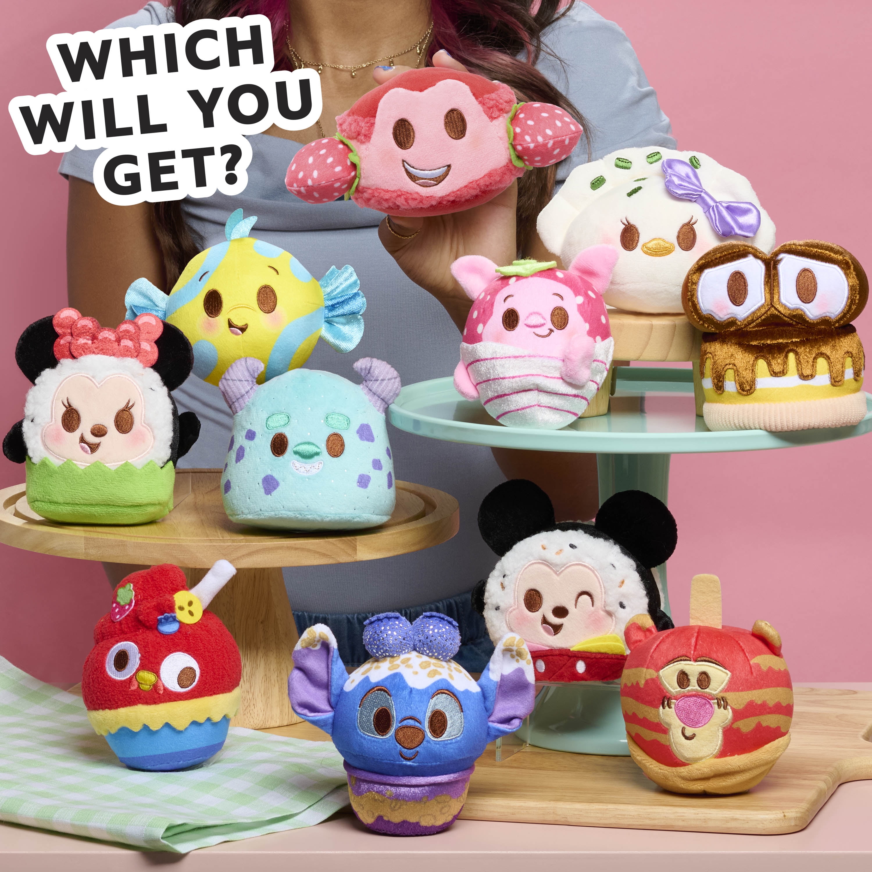 Disney Munchlings Single Serve Scented Collectible Plush, Kids Toys for Ages 0+  (图3)