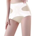 thumbnail image 4 of Gkeoshab Period Underwear for Women Women's Cotton Underwear High Waist Women's High Waisted Ice Silk Shaping Underwear With Abdomen And Buttocks Shaping Underwear, 4 of 4