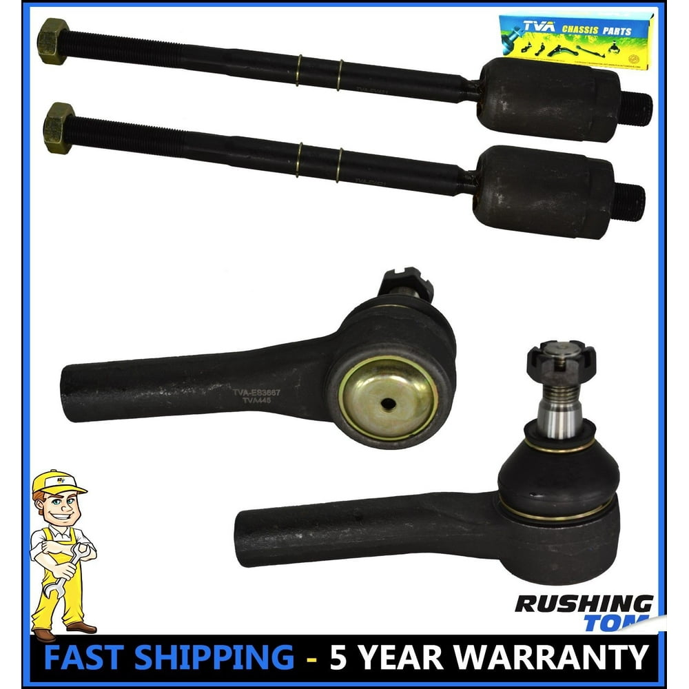 Inner & Outer Tie Rod Kit 4Pc Kit for Ford Explorer Mercury Mountainner