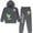 Charcoal, variant on Mad Engine Pokmon Pikachu Boys Hoodie and Jogger Set  Graffiti Graphic 2-Piece Outfit, Sizes XSXL