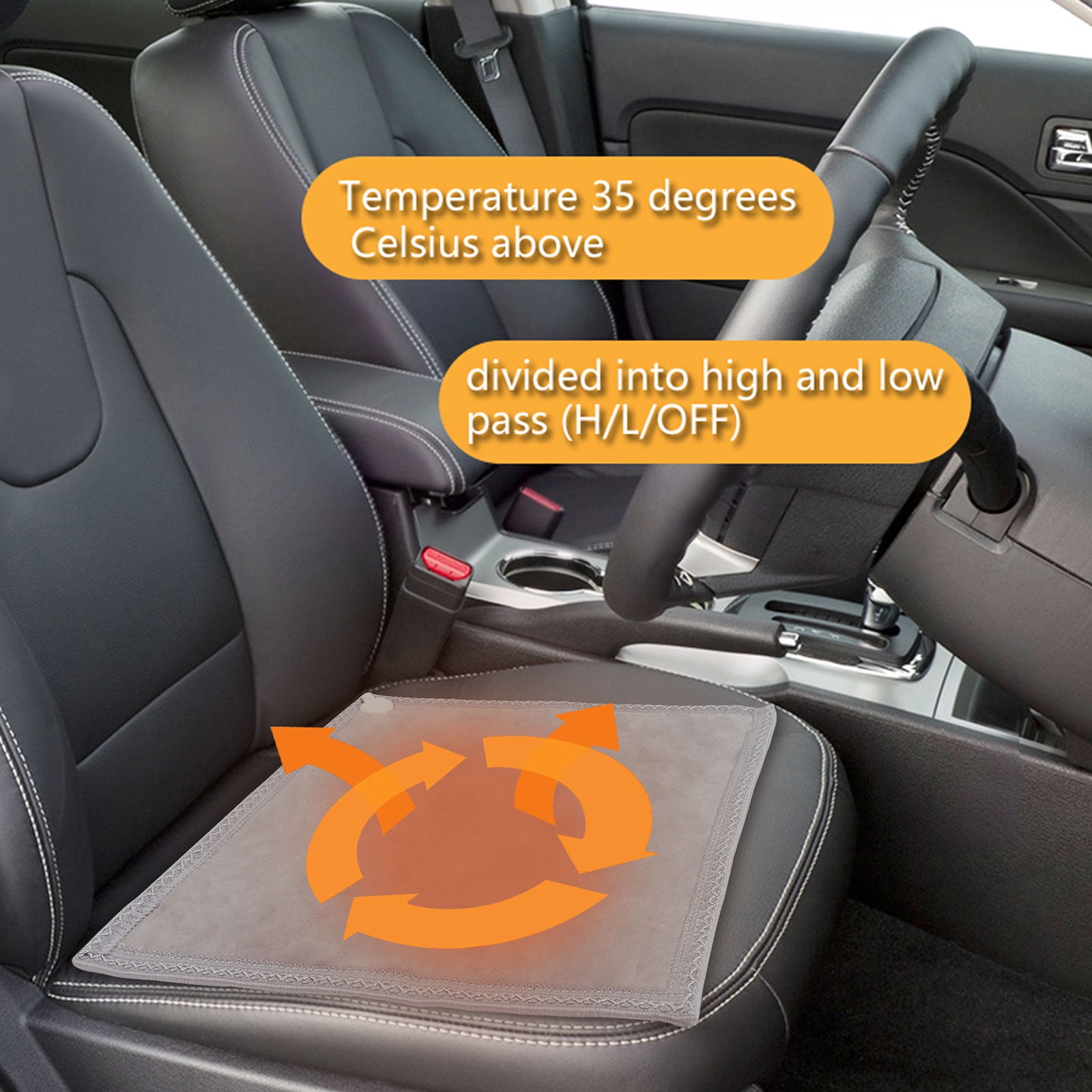 “Hot car seat”Electric Heating Pad Car Heated Seat Chair Cushion Hot