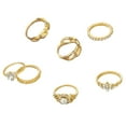 thumbnail image 2 of Latrodar Women Rings Anniversary Valentine's Day Gifts for Girlfriend Gold up to 30% Off, 2 of 7