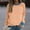 Orange, variant on CLOISE Sweatshirts for Women Striped Color Block Oversized Sweatshirts Crew Neck Long Sleeve Hoodies Shirts Black Basic Tops Fall Tunic Y2k Outfits XL