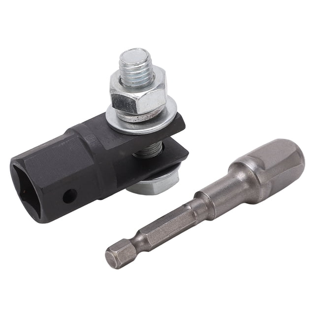 Scissor Jack Drill Adapter Kit, Metal Stable Performance Scissor Jack Adapter For U Shaped Singe Eye Ends