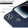 thumbnail image 4 of for iPhone 14 Pro Max Case Cute Slim Shockproof Phone Case with Wireless Charging Support and Protection, Navy Grey, 4 of 14