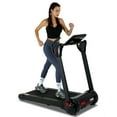 thumbnail image 5 of Folding Treadmill, 4.0HP 265lb Portable Electric Treadmill with 14.5" Led Display & Detection, Walking Jogging Running Exercise Machine, 5 of 9
