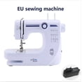 thumbnail image 1 of Er na Portable Sewing Machine Mini Manual Assistant Household Knitting DC Foot Night Light Double Needle, 1 of 31