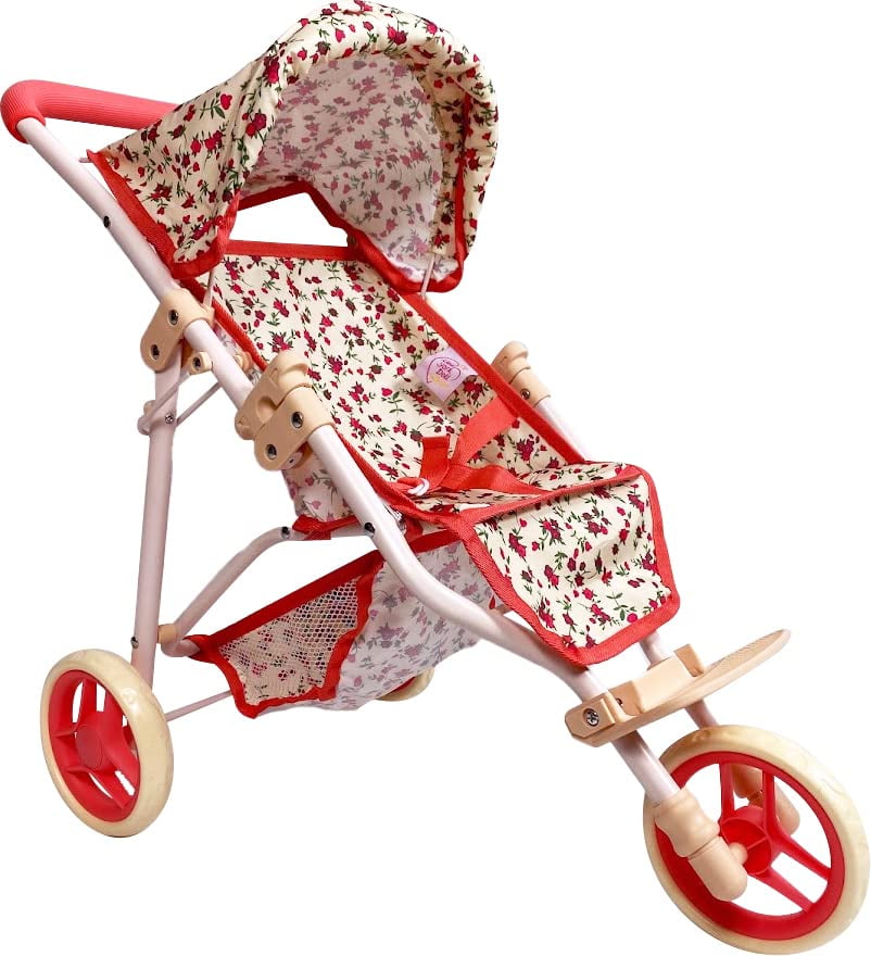 The New York Doll Collection Baby Doll Stroller Jogging Toy Stroller