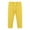 Yellow, variant on Newborn Pants Toddler Baby Girls Candy Color Solid Color Leggings Casual Kids Tight Pants New Full Length Pants Black 120