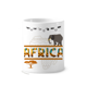thumbnail image 1 of Mapa de elefante africano de sabana africana Taza de cepillo de dientes, 1 of 3