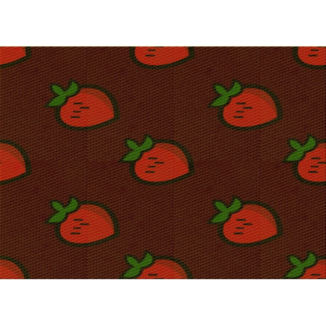 Ahgly Company Tapis Rectangulaire Lavable en Machine Intérieur Transitionnel Rouge Brun, 7 Pieds x 9 Pieds