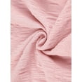 thumbnail image 5 of DARING DIVA Midi Ruffled Sleeve Mock Neck Casual Dress XS Pink, 5 of 6
