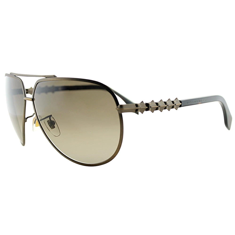 Alexander McQueen AMQ4283 K7X/HA Unisex Aviator Sunglasses