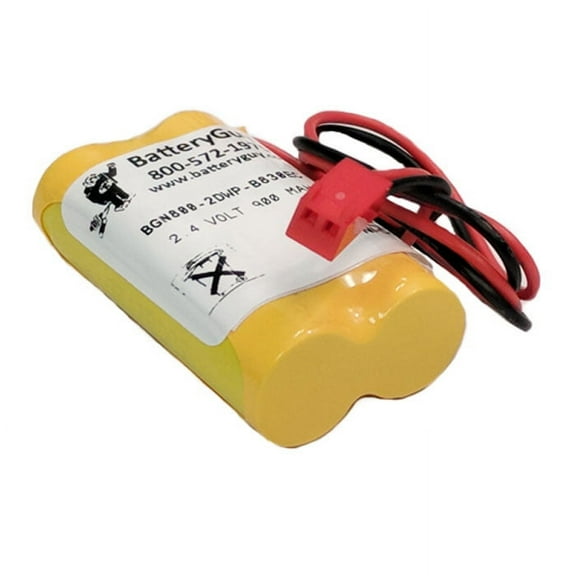 Nickel Cadmium Battery 2.4v 900mah ~ BGN800-2DWP-B830EC (Rechargeable)